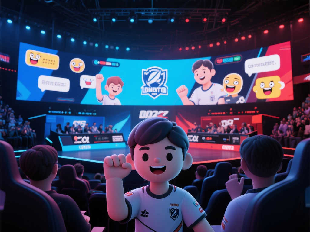 电竞赛事引入虚拟观众系统，提升观赛体验