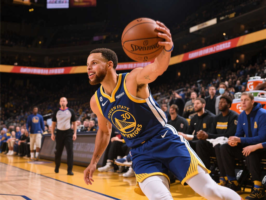 库里首轮全面领跑：得分、篮板、助攻均为队内最高