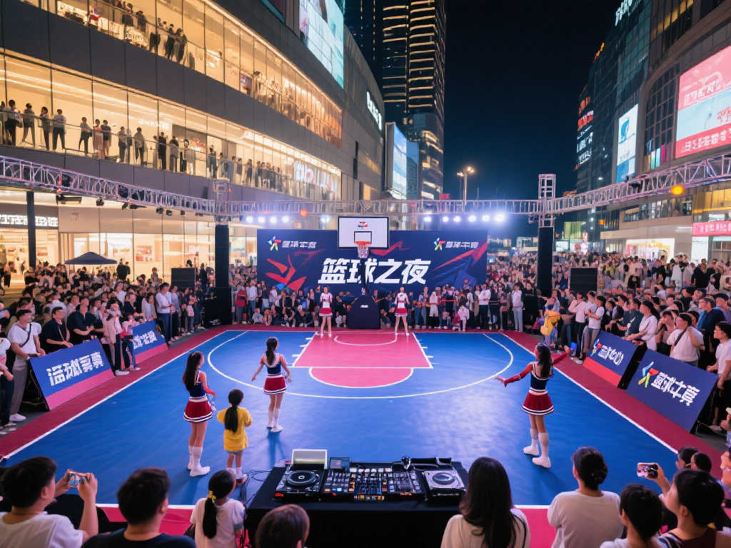 体彩“篮球之夜”主题快闪活动走进商圈 体彩“篮球之夜”主题快闪活动走进商圈